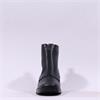 Pepe Saenz Sofia Front Zip Heel Boot - Black Leather